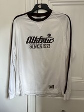 Nike Athletic silver label Y2K Vintage white brown size medium Jumper