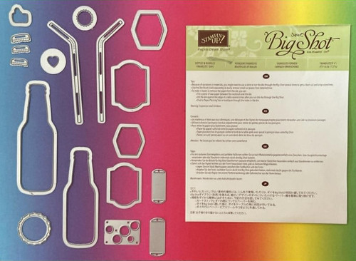 Stampin big shot bottles - up,