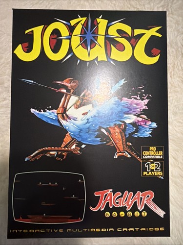 Atari jaguar joust cartridge - joust,