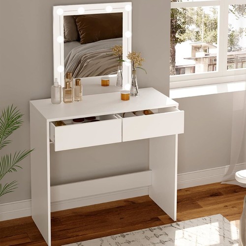 Led dressing table makeup desk - led,