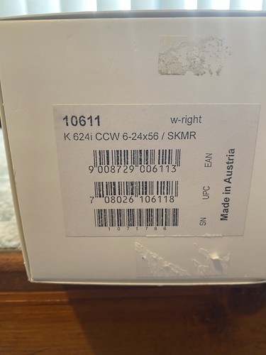 Kahles 624i rifle scope - 624i,