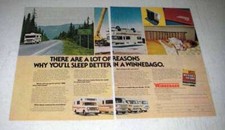 1977 Winnebago Motor Home Ad - You'll Sleep Better