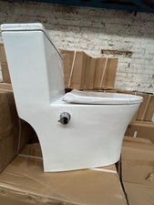 Close Coupled Toilet with Bidet Combined Bidet Toilet Soft Close WC Seat Rimless