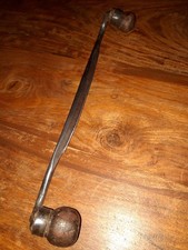 14" CURVED Drawknife CAMBER VINTAGE WOODWORKING TOOL