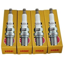 4 NGK spark plugs IKR9J8 for Abarth 500 Alfa Romeo Mito Fiat Bravo II