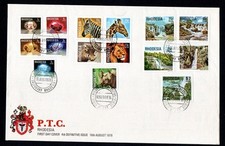 RHODESIA 1978 4th Definitive Set FDC