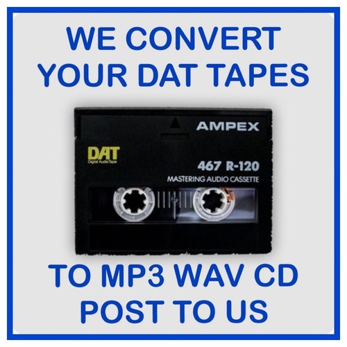 Digital audio tape transfer - digital, to