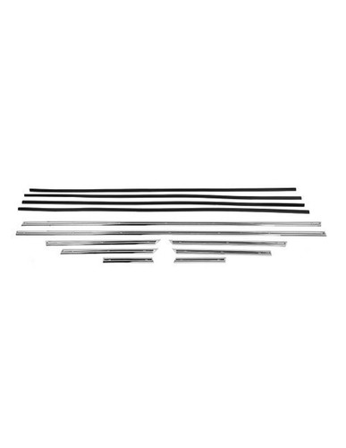 Mercedes benz upper - upper, chrome