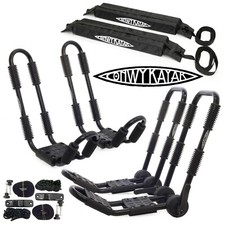 Conwy Kayak Roof Rack Carrier Straps J Bars Pads Car Fixed Folding Adjustable