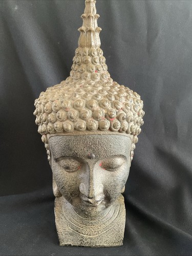 Large buddha head figure - large,