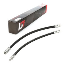 2x brake line brake hose front