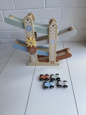wooden toy car ramp racer