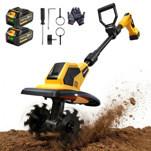 Cordless garden rotavator - garden,