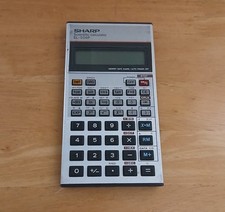Vintage 1980's SHARP scientific calculator EL-506P