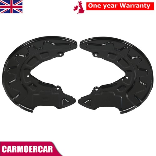Pair front brake disc - l+r, dust