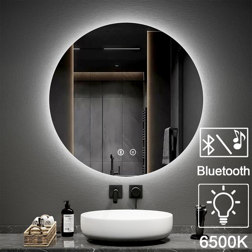 Emke round bluetooth - round, bathroom