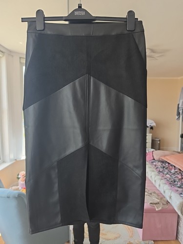Black suede faux - black,