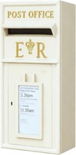 Post Box Ivory ER with Lock