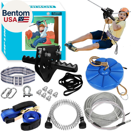 Zip line kit for kids - for, adults