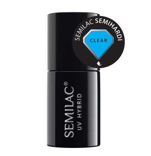 Hybrid semilac nail - semilac, gel