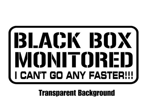 Black box fitted funny car - box,