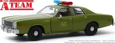 GREENLIGHT 1/24 THE A-TEAM 1977 PLYMOUTH FURY U.S. ARMY POLICE 84103