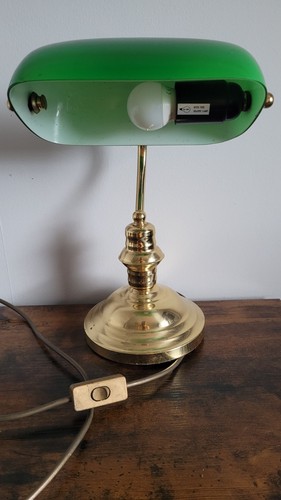 Brass bankers desk - bankers,