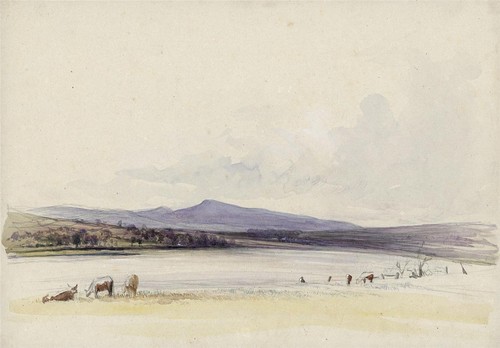 Llangorse lake wales landscape - llangorse,