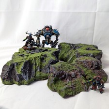 Flat grasslands rock terrain -