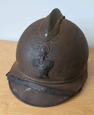 WW1 French  Adrian Helmet With Engineer corps badge