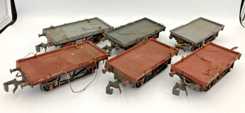 Lima gauge flat wagons - flat,