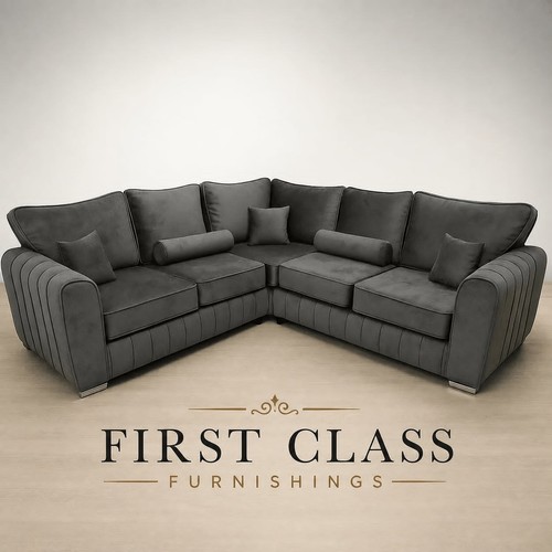 Lily corner sofa luxury plush - corner,