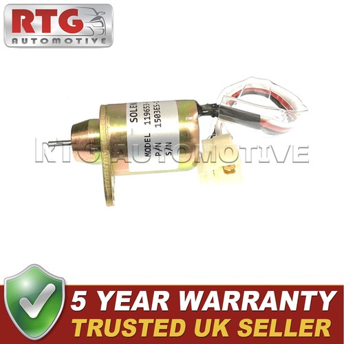 Fuel shut off stop solenoid - off,