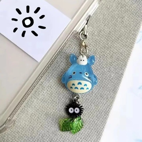Blue totoro phone - phone, charm