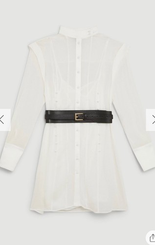 Karen millen military - military, belted