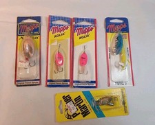 New Mepps Size #2 (2) #5 (1) Flying C 7/8 OZ Spinners Lot Panther Martin 1/4 Oz