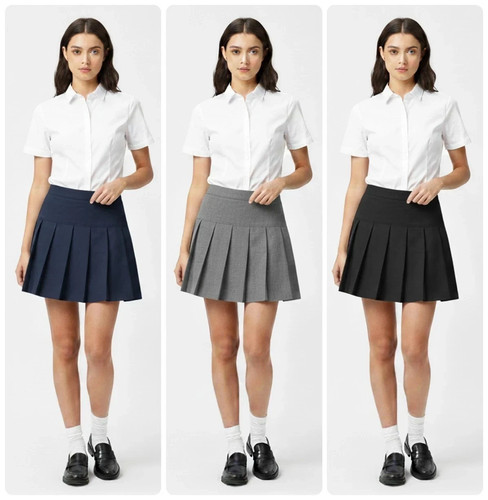 School uniform skirt all round - skirt,