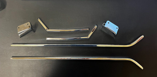 Pcs door pocket chrome - door,