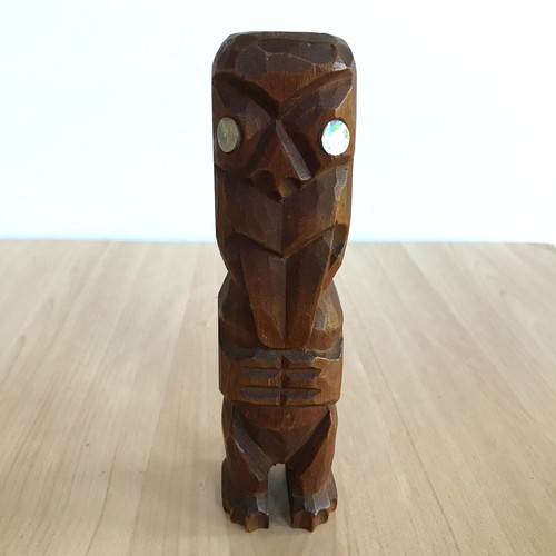 Maori tiki totem - tiki,