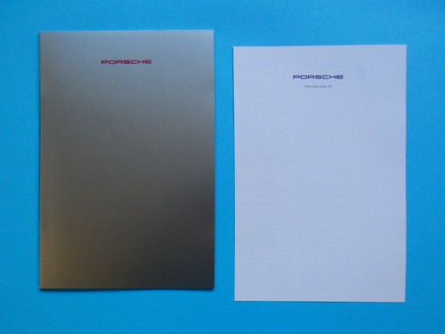 Brochure catalogue porsche - brochure, /