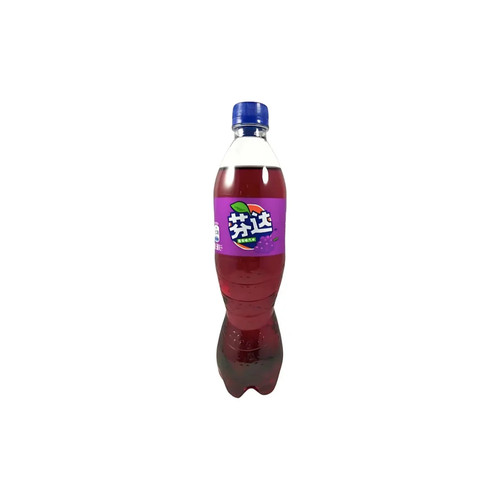 Fanta grape bottle - fanta,