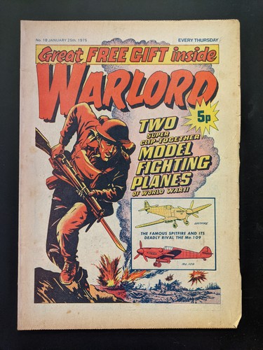 Warlord comic january - comic,