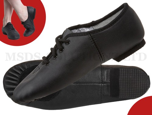 Lace jazz dance shoes - lace, up