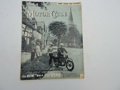 Sept 1958 the motorcycle - 18,