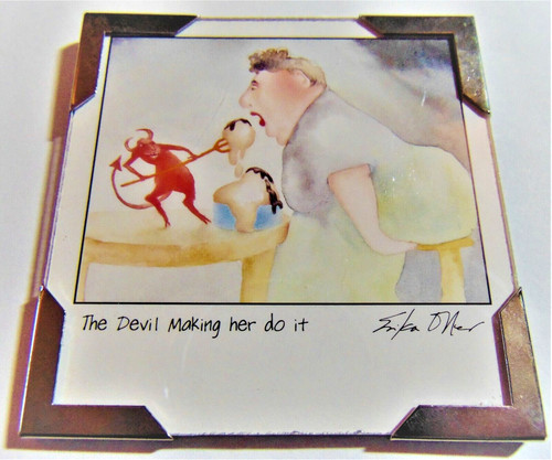 Fridge magnet the devil - magnet....the,