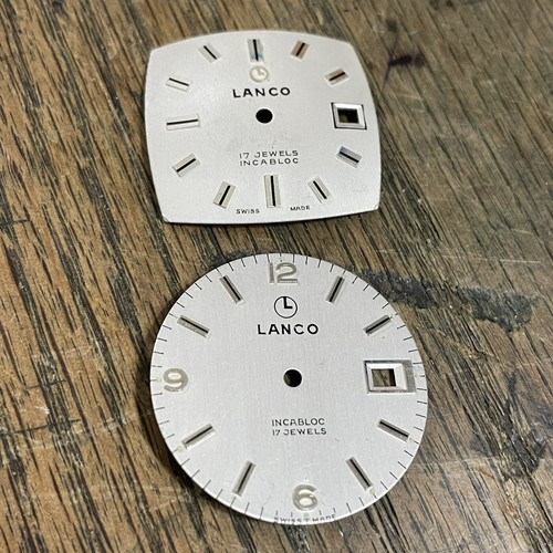 Lanco watch dials jewels - lanco, 17
