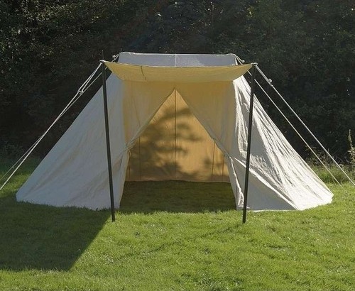 Medieval viking canvas tent - canvas,