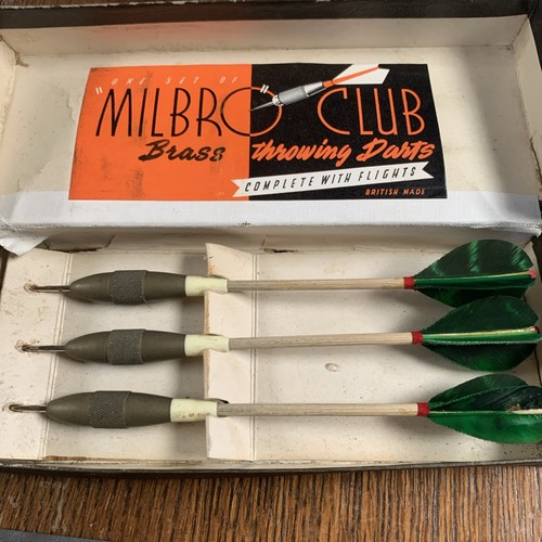 Milbro club darts rare vintage - darts,
