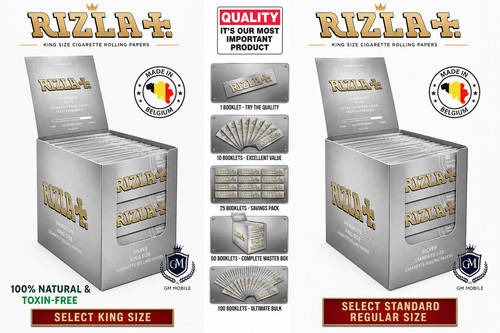 Rizla silver king regular - king,