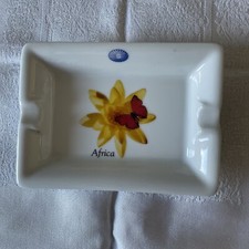 Pilluvuyt porcelain ash tray stamped to base. Africa theme 4.5 x3.25